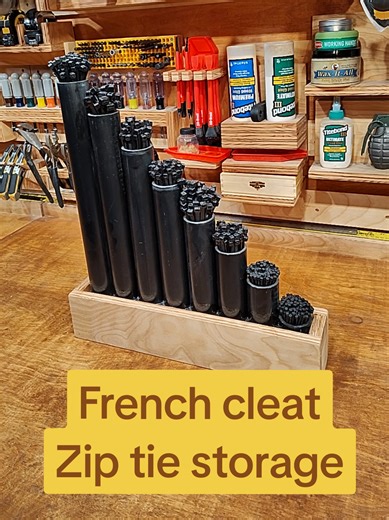 Efficient French Cleat Zip Tie Storage Solutions
