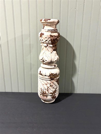 Vintage Architectural Accent | Newel Post Top | Architectural Salvage | Found Object Sculpture - Etsy