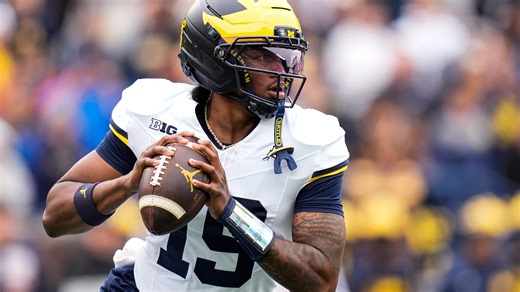 Bryce Underwood growth signs missing in Michigan football spring game