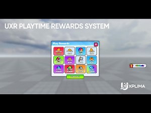 UXR Playtime Rewards System v4.x Showcase - Roblox Studio