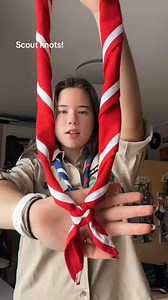2.3M views · 44K reactions | Friendship knot. Knot of a good deed. Scout knot ⚜️甆 No matter what you call it, it’s a reminder of friendship, unity and Scouting spirit. How do you call it in your country?  : TikTok @e_balatova #Scouts #WorldScouting #Knot #Skills #Youth #Scouting | World Scouting | Facebook