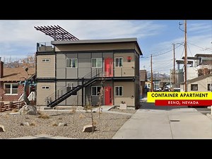 Modern Shipping Container Apartments - Midtown Reno, Nevada
