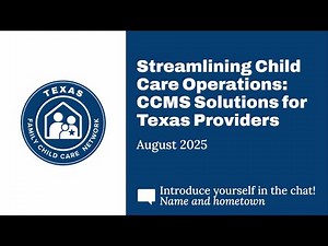 Streamlining Child Care Operations: CCMS Solutions for Texas Providers