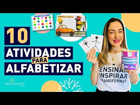 10 ATIVIDADES LÚDICAS PARA ALFABETIZAR E PREPARAR A CRIANÇA PARA A ESCRITA