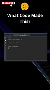 What code made this? #6 #coding #programming #python #webdevelopment #dev #development