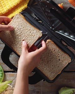 Try our Heinz Spaghetti toastie with a twist for a tasty way to get rid of leftover veggies...even add some cheese if you fancy! #GiveItSomeHeinz | Heinz Ireland