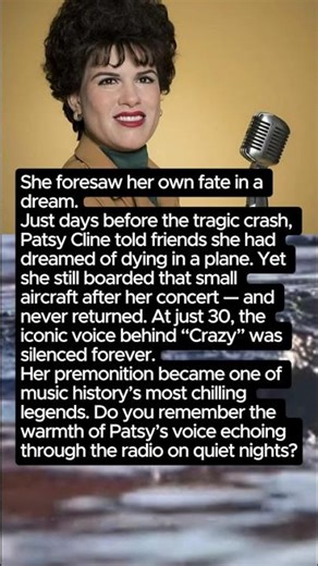 She foresaw her own fate in a dream