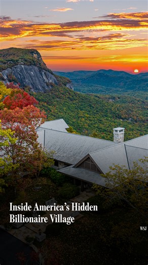 Cashiers, North Carolina, is home to one of the highest concentrations of billionaires in the U.S. Much of that wealth is tucked behind private golf communities in a village built on privacy. Read more: https://on.wsj.com/4q4B8ai | The Wall Street Journal