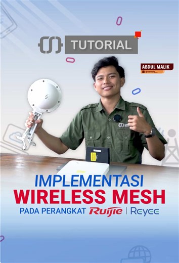 Koneksi Stabil dengan Wireless MESH Ruijie Reyee