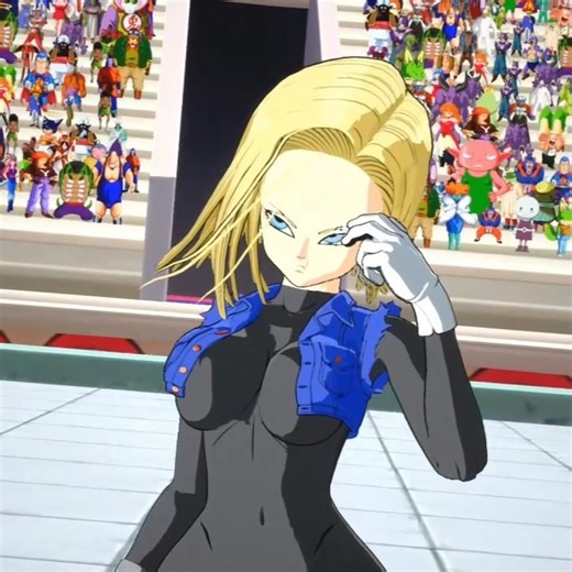 Broly Meets Super Android 18