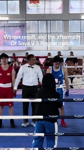Winner result, and the aftermath of Soya V.S Ragnar match. @Soyabean @Ragnar Bhutan 🇧🇹 @Kezang 𝕂𝕒𝕫 Jamtsho 💎 @Tandin Wangyel Changlo #soyavsragner #soyabean #ragnar #boxing #bhutan