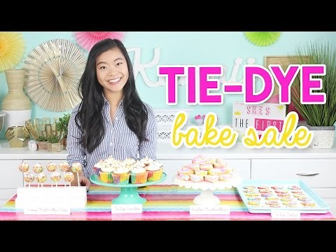 How to Make THREE Tie-Dye Recipes: Cookies, Pops, and Cupcakes!