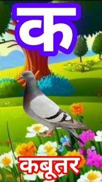 K se kabutar - k se kabutar kh se khargosh - a se anar, aa se aam | abcd, for kids