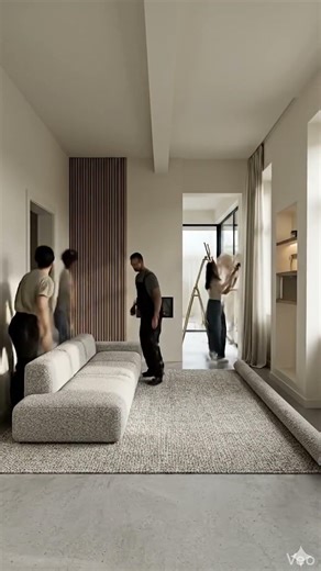 From Ruins to Cinematic Luxury — Full Living Room Transformation