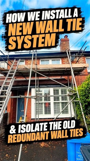 How We Install a New Wall Tie System & Isolate Old Wall Ties