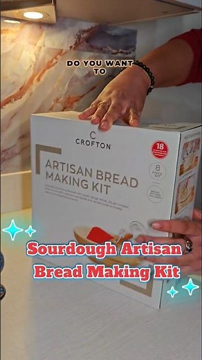 Sourdough Artisan Bread Making Kit | Make Bread at Home #Crofton #aldi #uk
