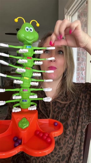 My kids love this game and I’ve noticed popping it out when they’re getting a little out of control helps them to focus and calm down! Playing games with your littles is always so much fun, add this one to your arsenal!! #kidsgames #familygames #gamesforkids