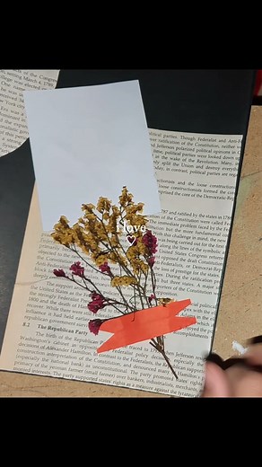 # diy vintage letter card