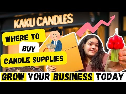 Candle Making Raw Material Suppliers | Candle Business