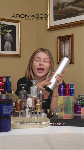 Aroma360 Mini360 Scent Diffuser Discovery Kit Covers up to 600 sq ft. with 50ml Oil