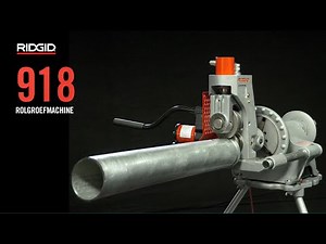 RIDGID 918 Rolgroefmachine