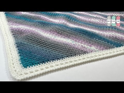 How to Crochet Corner to Corner Moss Stitch | C2C