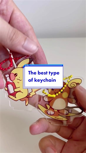 Transforming Keychains into Acrylic Standees: Pikachu and Alolan Raichu