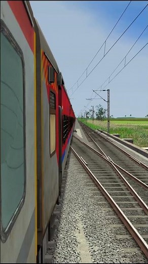 Emergency 🚨 Brake applied😱 | TRAIN SIMULATOR |