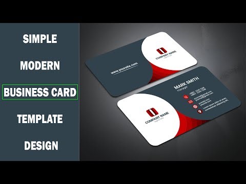 Creative visiting card design illustration | visiting card design 2025