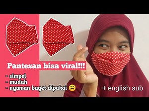 3D face mask tutorial - Cara mudah membuat masker 3D