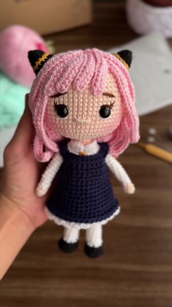 Muñeca Anya Forger en Crochet - Spy x Family