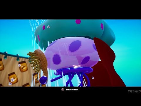 Spongebob Battle For Bikini Bottom Rehydrated 100% Walkthrough Part 1 - Jellyfish Fields