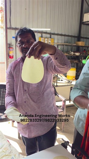 Papad Making machine. Bhakri Making Machine. Roti Making Machine