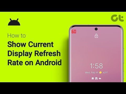 How to Show Current Display Refresh Rate on Android | Full Guide | Guiding Tech