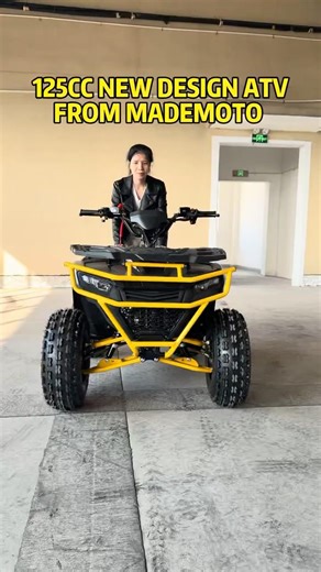 125cc ATV factory, Petrol gasoline Quad bike, four wheel motorcycle for teenager #atv #quad