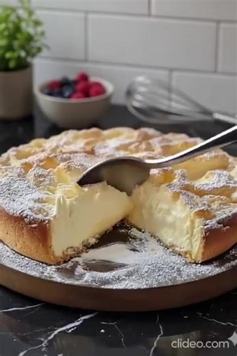 Gâteau Crémeux à la Vanille en 15 minutes