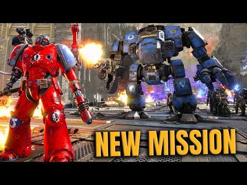 NEW OPERATION - DISRUPTION! Techmarine Class in action! - Warhammer 40,000: Space Marine 2 (4K)