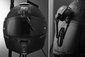 Bikerguard, l'invention d'un balai essuie-glace universel pour les casques de moto