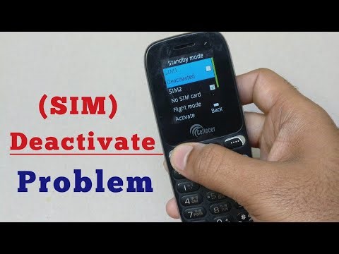Keypad mobile sim deactivated problem - How to solve sim card disabled problem