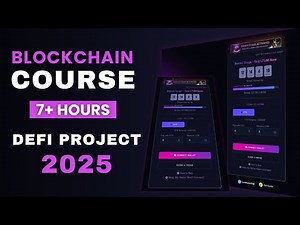 🚀 Blockchain Developer Course With DeFi Project | Become a Web3 Developer in 2025!