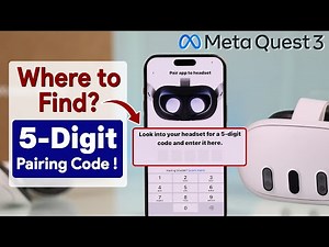 Meta Quest 3: How to Find 5 Digit Code [Pairing Code]