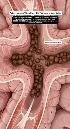 What Happens When Stool Sits Too Long in Your Colon | Medical Anatomy Hub