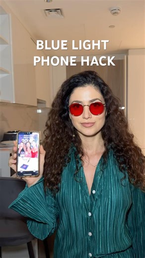 #Bluelight , iPhone sleep hack, red light filter tutorial