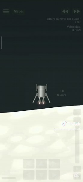 Aterrizando en europa para investigar si tiene vida o no. #capcut #SFS #spaceflightsimulator #SpaceFlightSimulator #Space #TitanSpaces #Jupiter #Europa