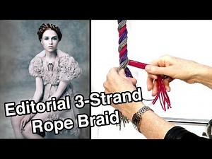 How to create a 3-Strand Rope Braid