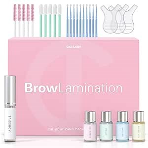 Amazon.com : Brow Lamination Kit by CICI | Professional Instant DIY Eyebrow Lamination Lift Kit with Keratin Conditioning for Fuller, Thicker, Beautiful Brows | Easy to Use & Long Lasting Results : Beauty & Personal Care