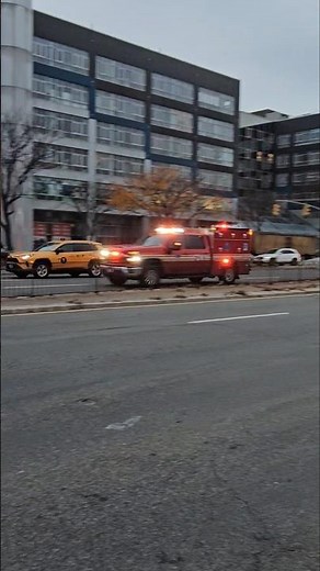 FDNY EMS Conditions Responding On Queens BLVD In Elmhurst, Queens, New York City