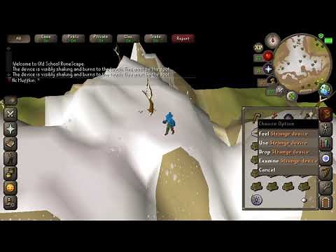 Beginner Clue Reldo Dig Spot Strange Device