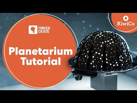Create a Light-Up Planetarium | Tinker Crate Project Instructions | KiwiCo