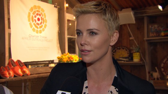 Charlize Theron Partners With TOMS Shoes